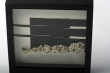 Load image into Gallery viewer, Square black box frame with ceramic.''Giants Causeway''