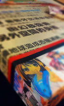 Load image into Gallery viewer, Mixed media art. Canvas with asian comics and newspapers, stoneware limoges porcelain and bone china