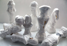 Load image into Gallery viewer, Chess piece - The Knight from English fine bone china and real gold