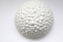 Load image into Gallery viewer, White textured bowl, fine bone china stoneware bowl with a unique textured surface - ring dish