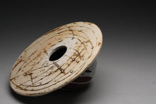 Load image into Gallery viewer, Abstract ceramic sculpture with unique texture - solar