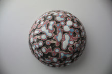 Load image into Gallery viewer, English fine bone china stoneware bowl with a unique textured surface in 2 sizes. Amoeba bowl No1.