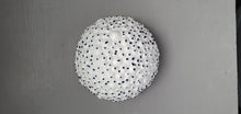 Load image into Gallery viewer, White textured bowl. White English fine bone china stoneware bowl with a unique glossy textured surface - ring dish - ring holder
