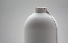 Load image into Gallery viewer, Big English fine bone china white bottle with real gold