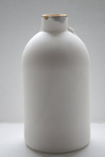 Load image into Gallery viewer, Big English fine bone china white bottle with real gold