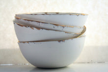 Load image into Gallery viewer, English fine bone china bowl with real gold