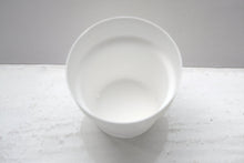 Load image into Gallery viewer, Mother of pearl pot. Pure white fine bone china planter with a hint of mother of pearl