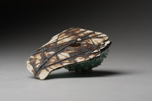 Load image into Gallery viewer, Abstract ceramic sculpture vessel with unique texture - mini solar