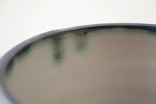Load image into Gallery viewer, Handthrown  stoneware vessel with rusty look and unusual interior