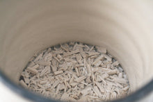Load image into Gallery viewer, Handthrown  stoneware vessel with rusty look and unusual interior