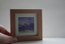 Load image into Gallery viewer, Landscape miniature photography - Cloudy purple sunset
