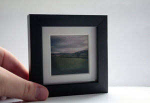 Landscape miniature photography - UK Green Countryside