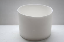 Load image into Gallery viewer, Stoneware fine bone china container or tealight holder with a grey fingerprint. Illustrated ceramics