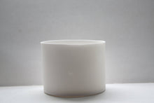 Load image into Gallery viewer, Stoneware fine bone china container or tealight holder with a grey fingerprint. Illustrated ceramics