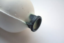 Load image into Gallery viewer, English fine bone china medium bottle with burnt effect- apothecary bottle - bud vase