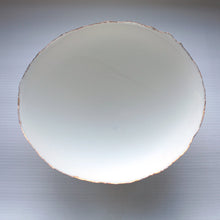 Load image into Gallery viewer, Fine bone china small stoneware bowl with real gold, white porcelain bowl,