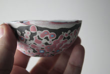 Load image into Gallery viewer, English fine bone china stoneware bowl with a unique textured surface in 2 sizes. Amoeba bowl No1.